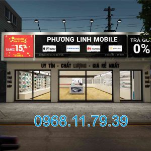 Làm bảng hiệu showroom tại Tp.HCM