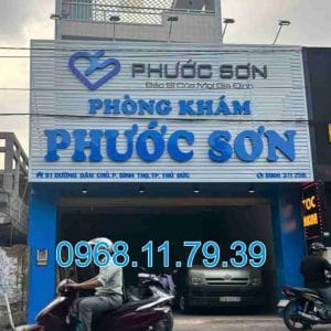 Bảng hiệu thanh lam tôn