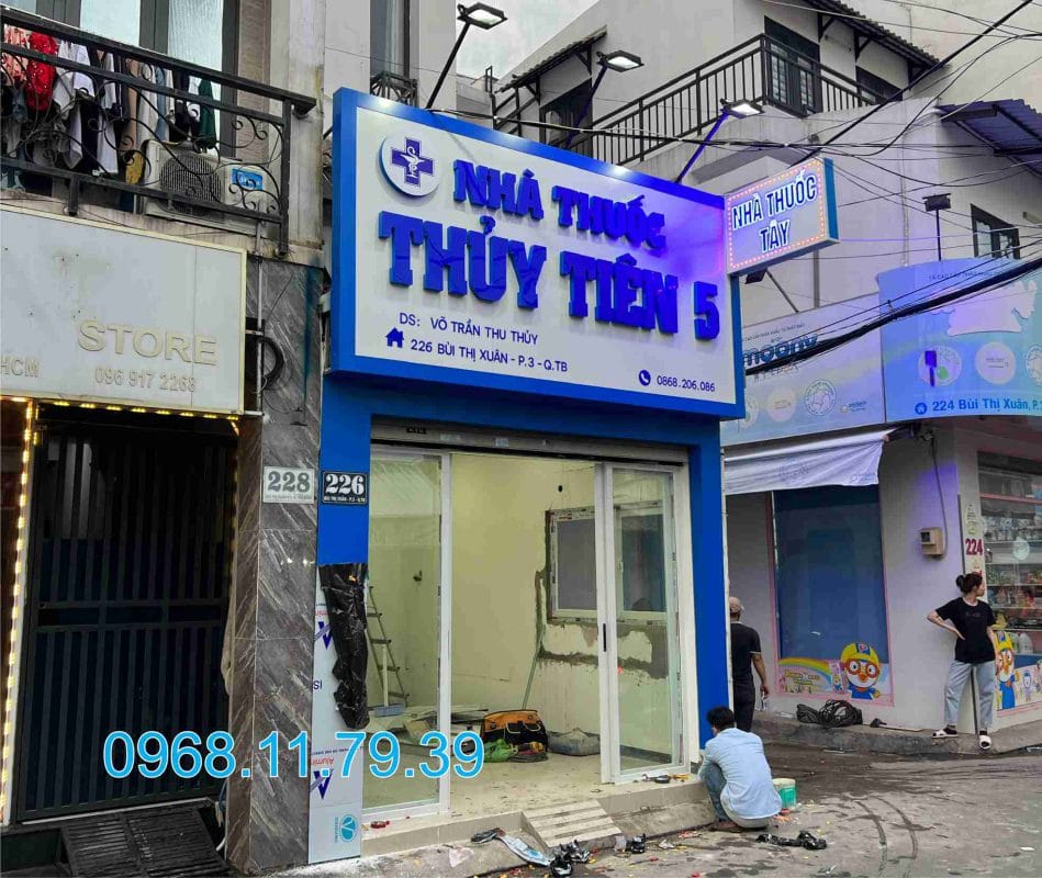 Bảng hiệu quảng cáo Nhà thuốc tại Thủ Đức