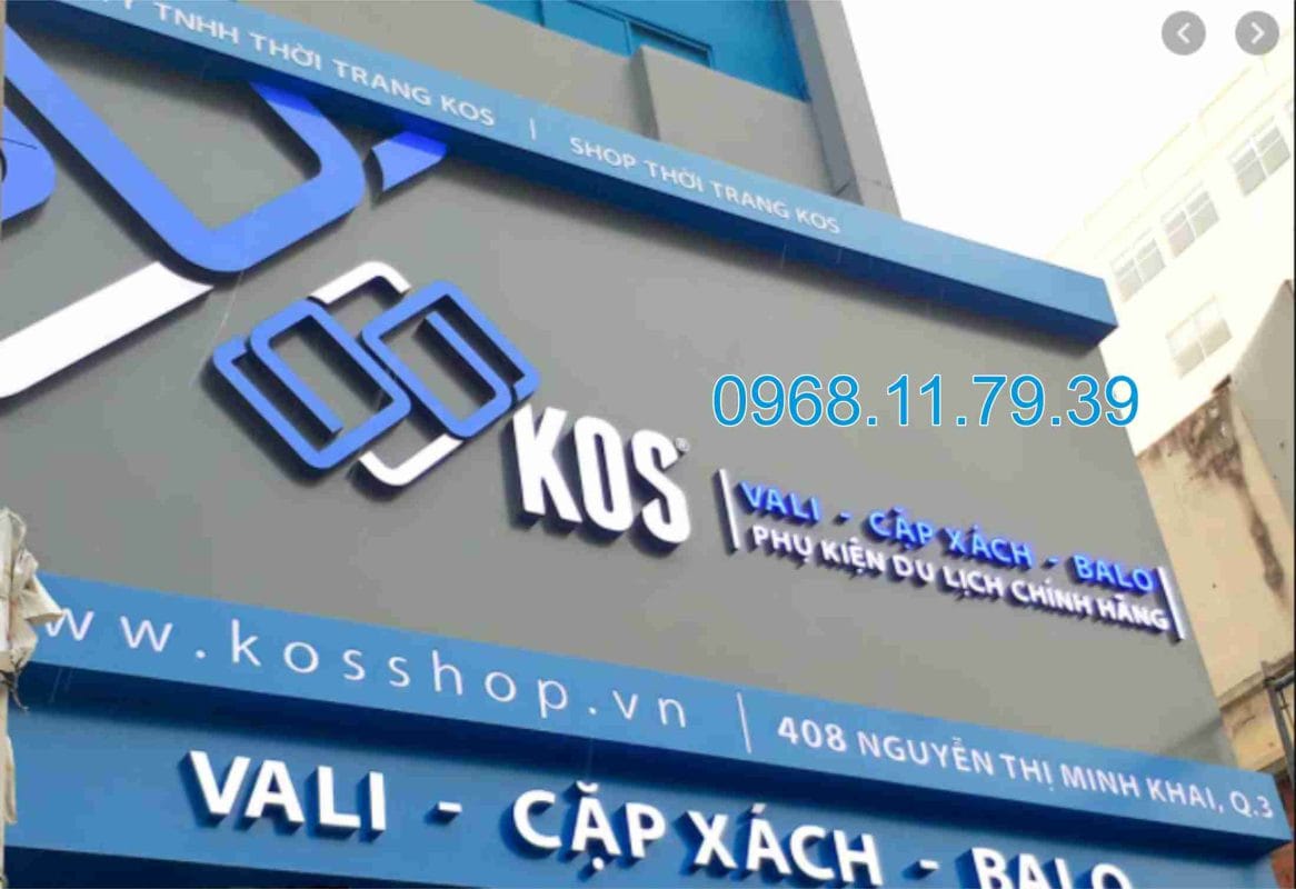 Thiết kế - Thi công bảng hiệu quảng cáo tại Bình Thạnh giá rẻ