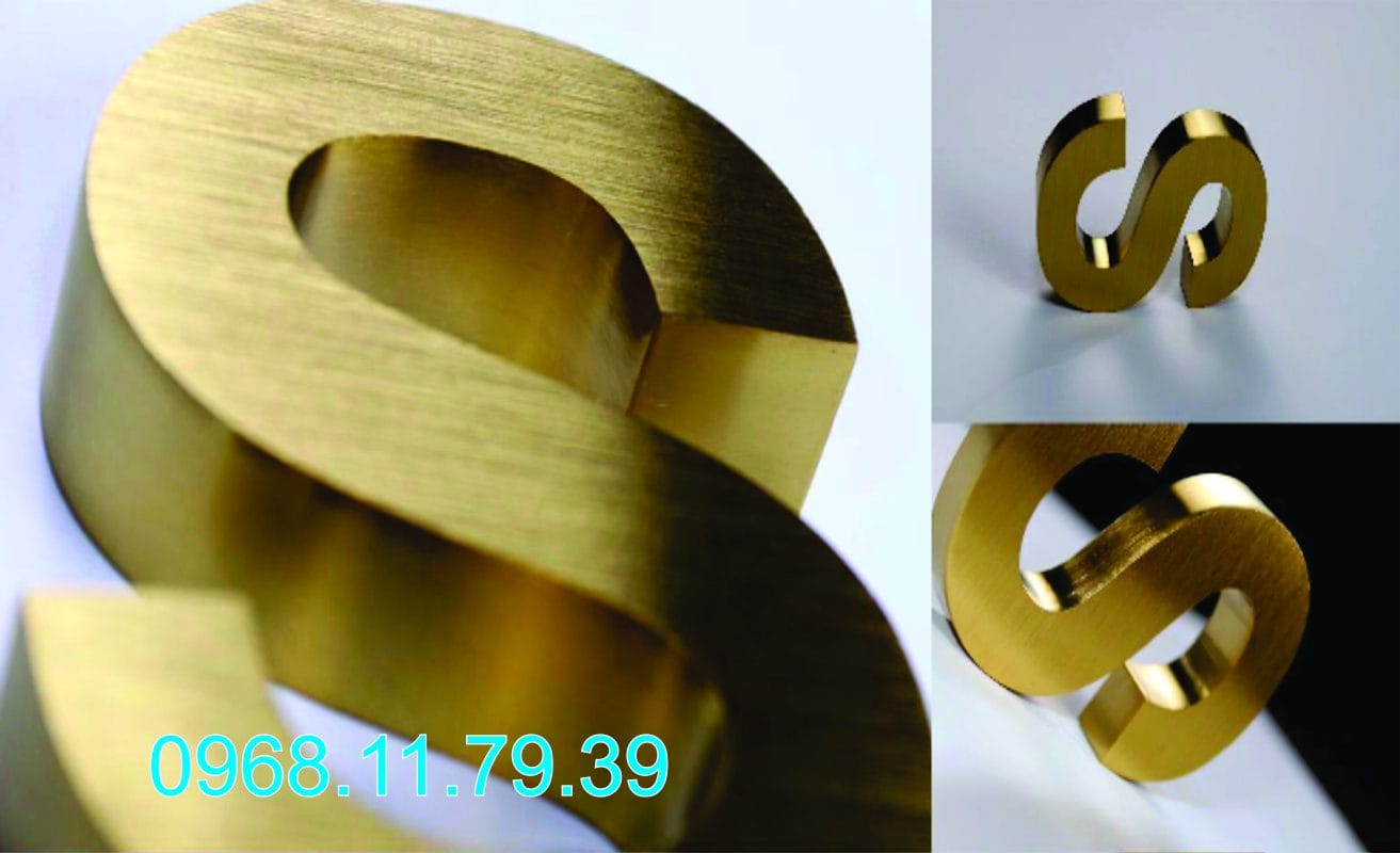 Gia công chữ nổi inox tại thủ đức