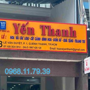 Làm bảng hiệu quảng cáo tại Bến Cát giá rẻ