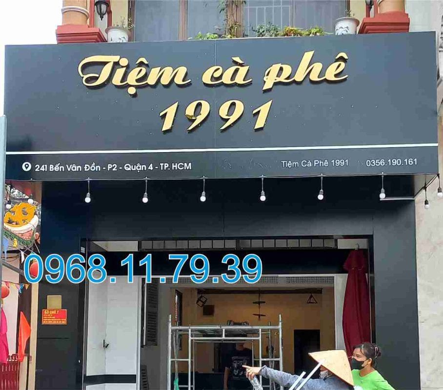 bảng hiệu chữ inox 2025