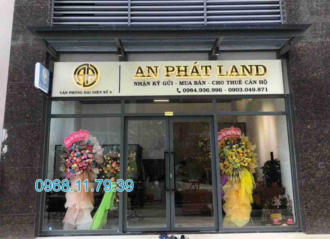 Làm bảng hiệu HCM