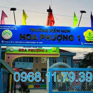 Làm bảng hiệu alu tại Hóc Môn
