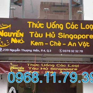 Làm bảng hiệu alu tại Quận 7