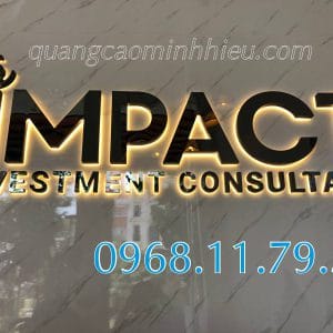 Quá trình gia công logo inox chuyên nghiệp tại Quảng Cáo Minh Hiếu