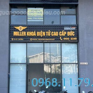 Làm Bảng hiệu thanh lam đục lỗ tại TP.HCM