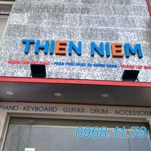 Gia công chữ inox sơn tĩnh điện tại quận 8