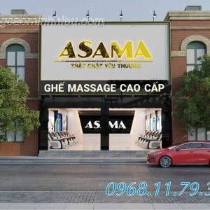 Thiết kế bảng hiệu cửa hàng ghế massage tại TP.HCM