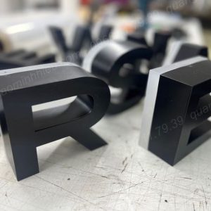 Gia công chữ inox sơn hấp nhiệt TP.HCM