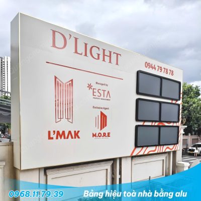 Bảng hiệu Directory bằng alu đẹp